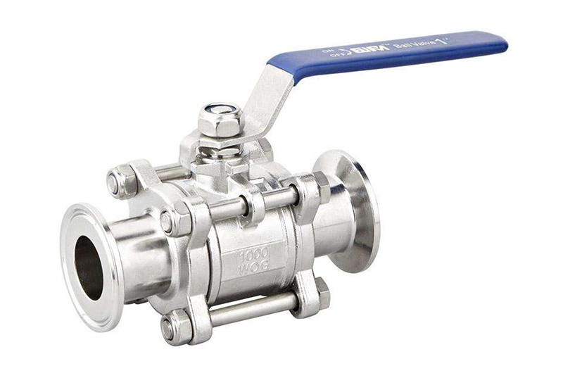 手動(dòng)三片式無(wú)滯留球閥