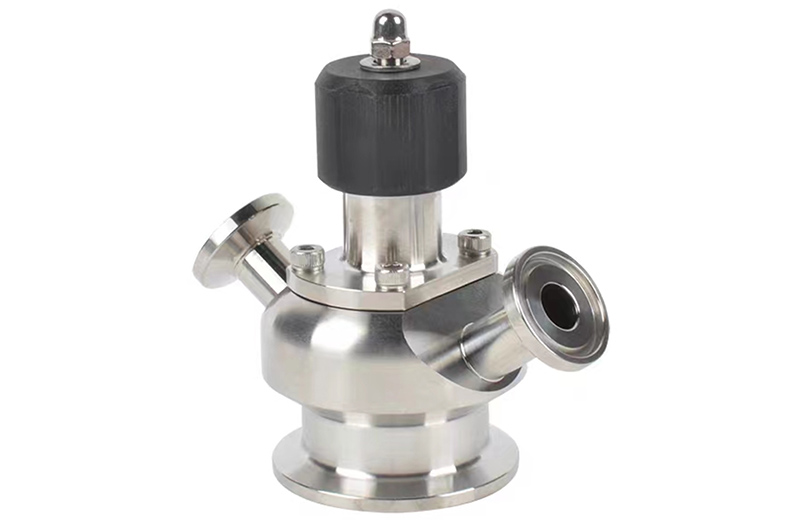 手輪無(wú)菌取樣閥四氟密封